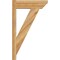 Ekena Millwork Traditional Slat Rough Sawn Outlooker, Western Red Cedar, 6"W x 18"D x 30"H OUT06X18X30TRA06RWR - alternate 4